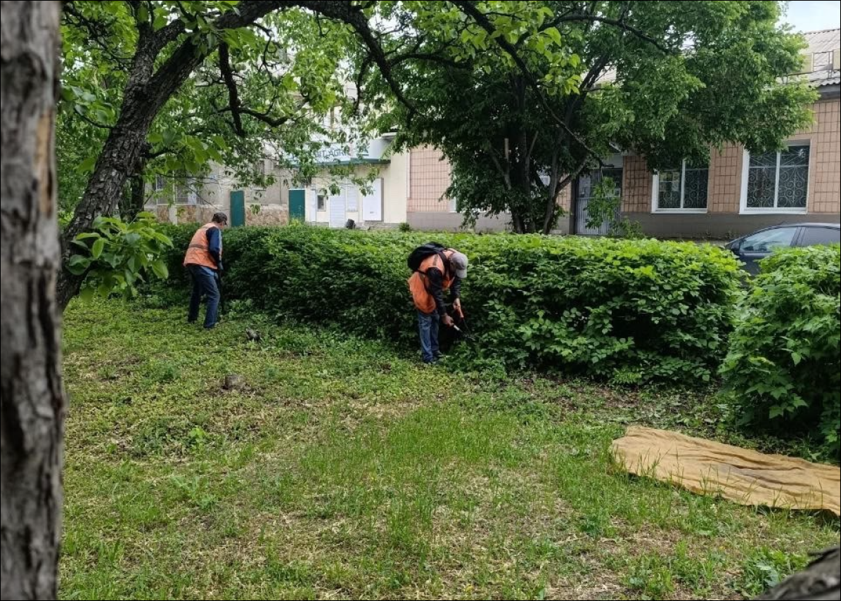 За период с 19 по 23 мая работниками МУП &quot;ДЭРСУ&quot; были выполнены следующие работы:.